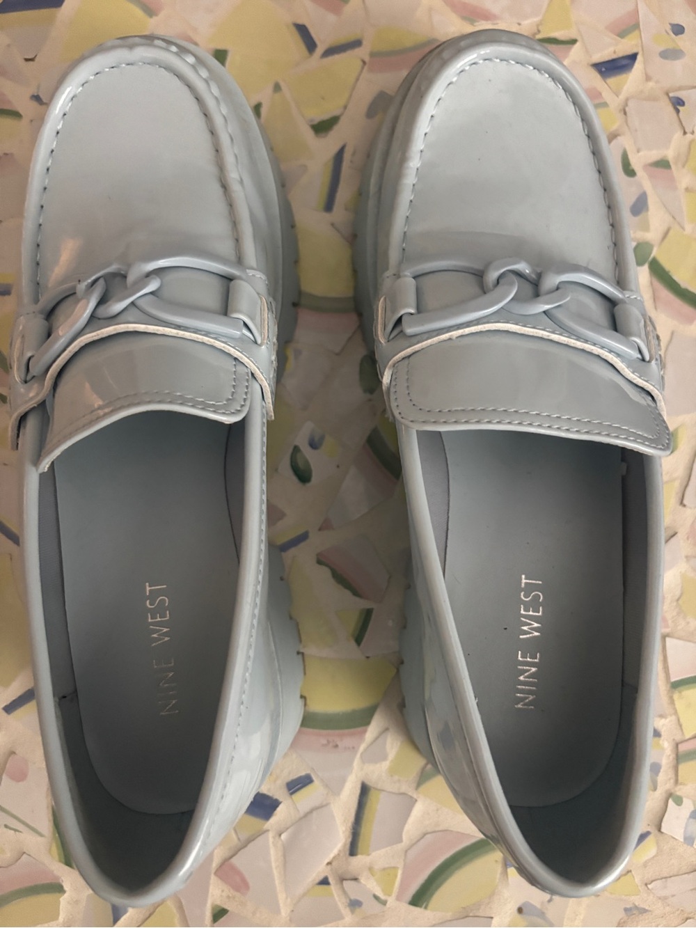 Loafers with Chain Detail